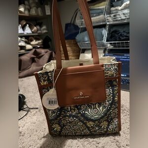 Spartina 449 Brown and Cream Women's Bag